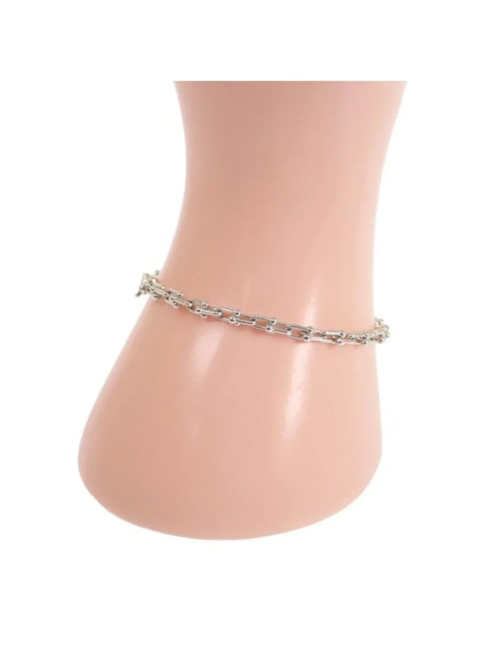 Tiffany & Co Microlink Large 925 Sterling Silver Bracelet